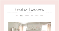 Desktop Screenshot of heatherbrookes.org