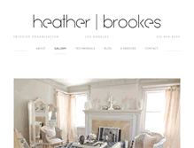 Tablet Screenshot of heatherbrookes.org